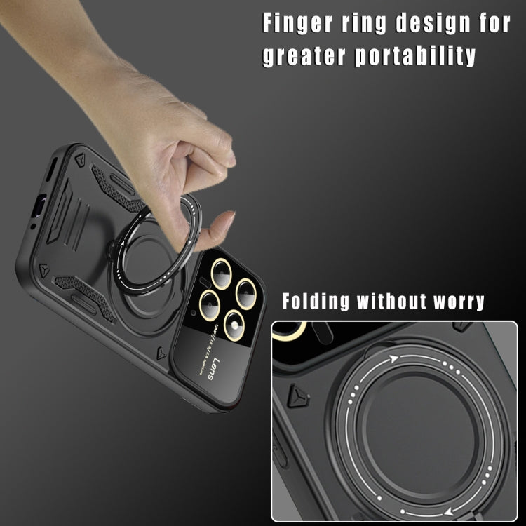 For Xiaomi 14 Large Window MagSafe Holder Phone Case