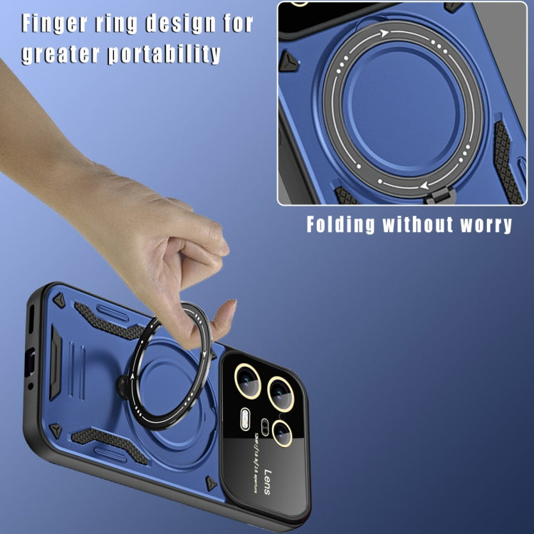 For Xiaomi 13 Pro Large Window MagSafe Holder Phone Case