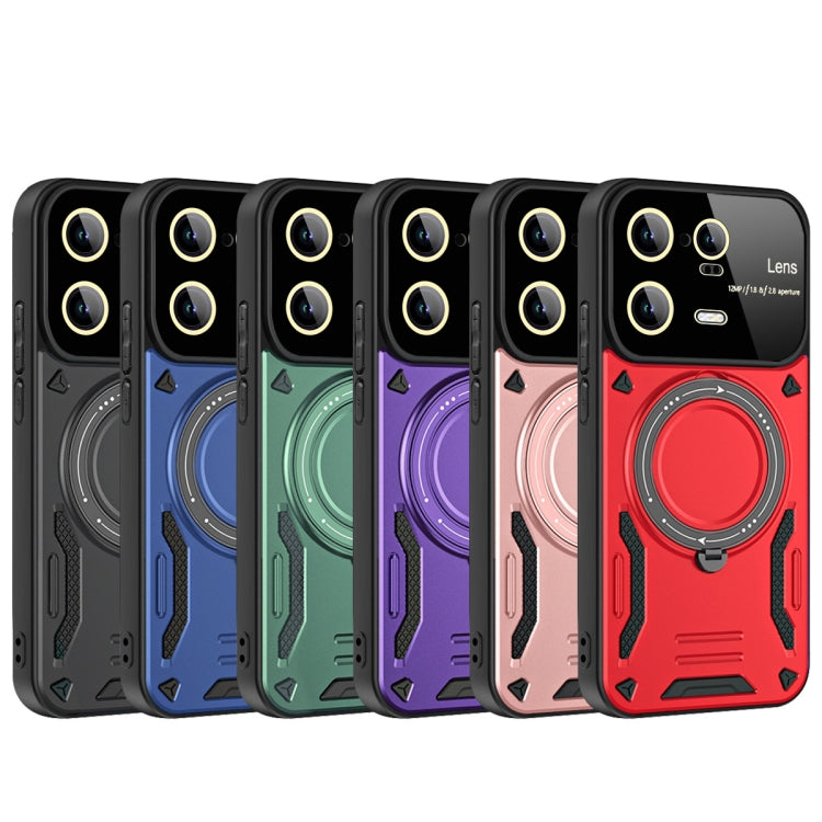 For Xiaomi 13 Pro Large Window MagSafe Holder Phone Case