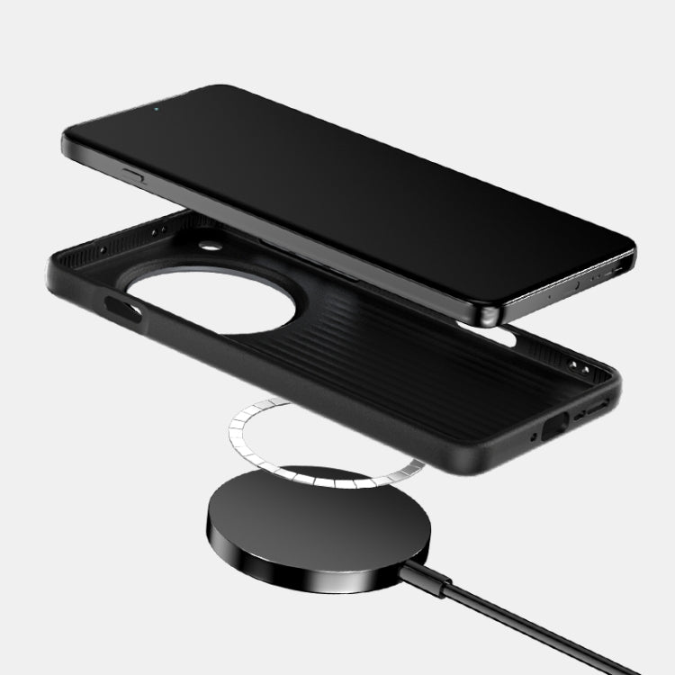 For OPPO Find X8 Pro ABEEL 6D Micro Relief MagSafe Magnetic Phone Case