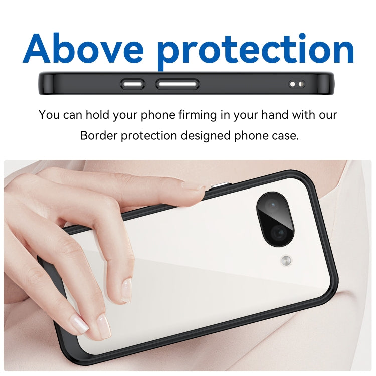 For Google Pixel 9a Colorful Series Acrylic Hybrid TPU Phone Case