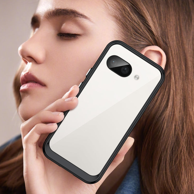 For Google Pixel 9a Colorful Series Acrylic Hybrid TPU Phone Case