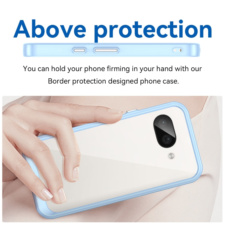 For Google Pixel 9a Colorful Series Acrylic Hybrid TPU Phone Case