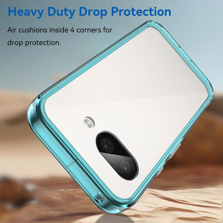 For Google Pixel 9a Colorful Series Acrylic Hybrid TPU Phone Case