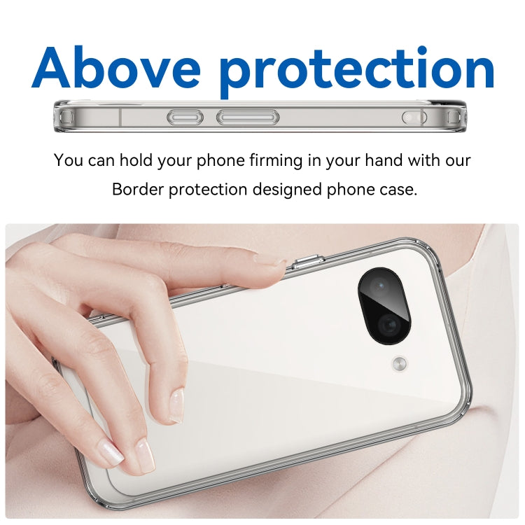 For Google Pixel 9a Colorful Series Acrylic Hybrid TPU Phone Case