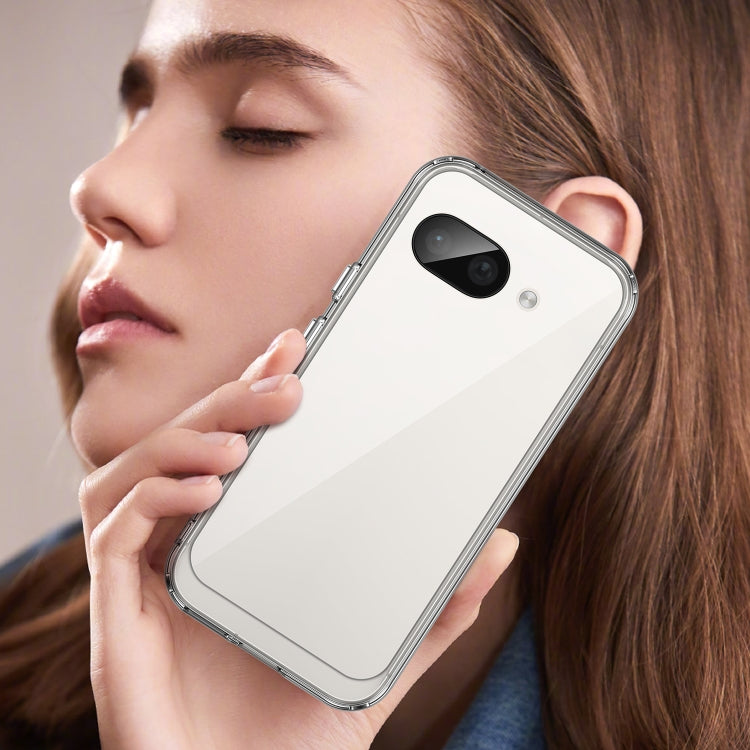 For Google Pixel 9a Colorful Series Acrylic Hybrid TPU Phone Case