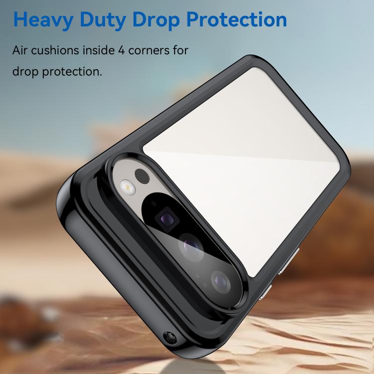 For Google Pixel 10 Pro Colorful Series Acrylic Hybrid TPU Phone Case