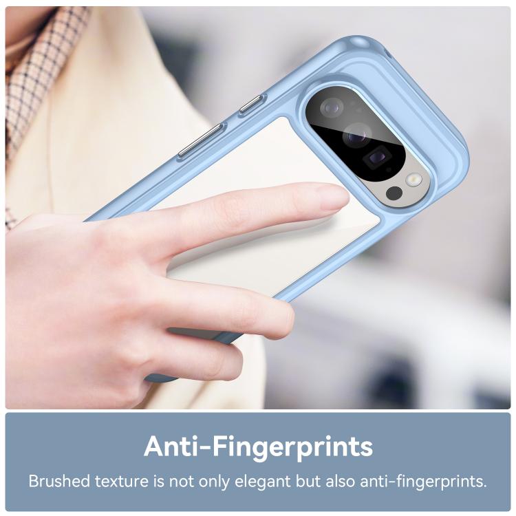 For Google Pixel 10 Pro Colorful Series Acrylic Hybrid TPU Phone Case