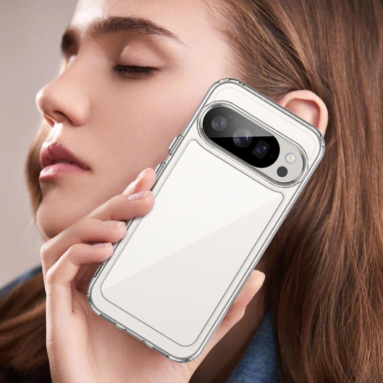 For Google Pixel 10 Pro Colorful Series Acrylic Hybrid TPU Phone Case