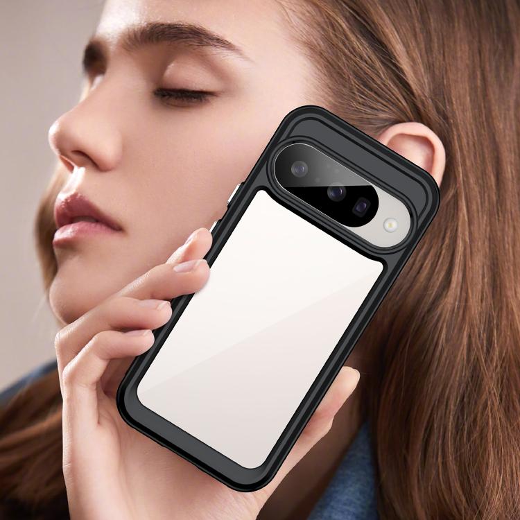 For Google Pixel 10 Colorful Series Acrylic Hybrid TPU Phone Case