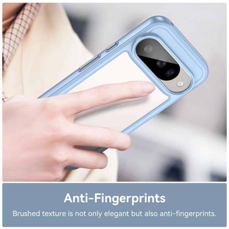 For Google Pixel 10 Colorful Series Acrylic Hybrid TPU Phone Case