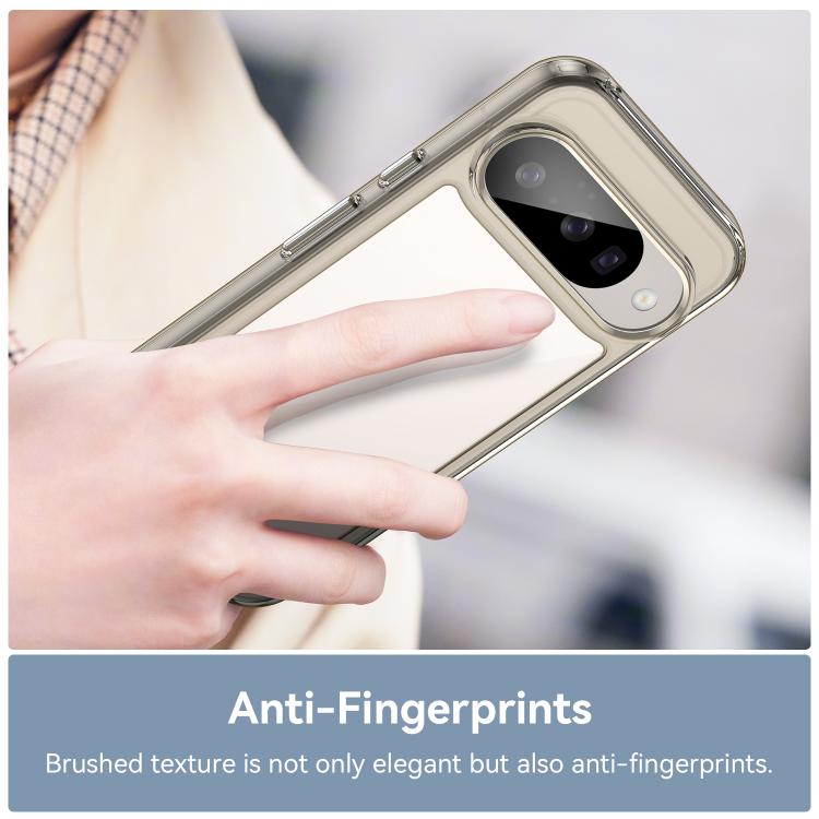 For Google Pixel 10 Colorful Series Acrylic Hybrid TPU Phone Case