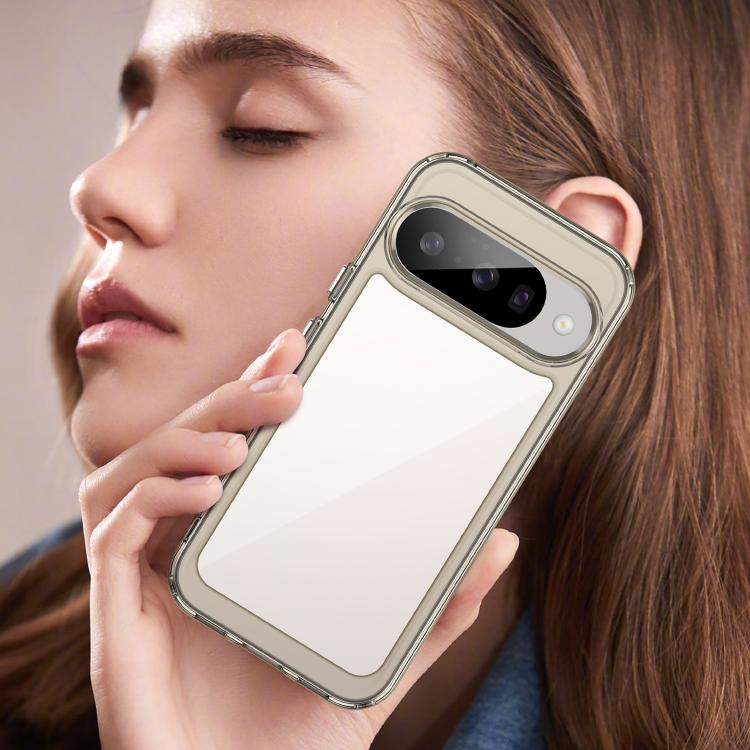 For Google Pixel 10 Colorful Series Acrylic Hybrid TPU Phone Case