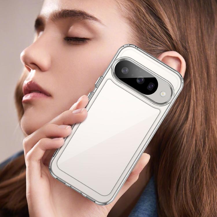 For Google Pixel 10 Colorful Series Acrylic Hybrid TPU Phone Case