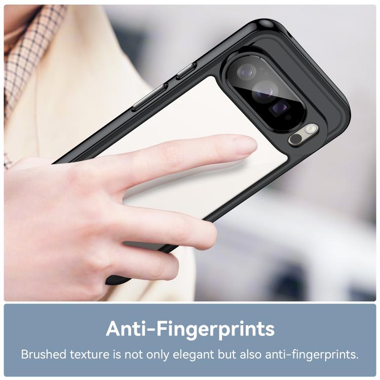 For Google Pixel 10 Pro XL Colorful Series Acrylic Hybrid TPU Phone Case
