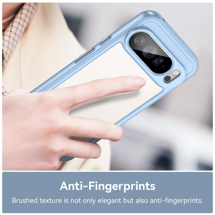 For Google Pixel 10 Pro XL Colorful Series Acrylic Hybrid TPU Phone Case