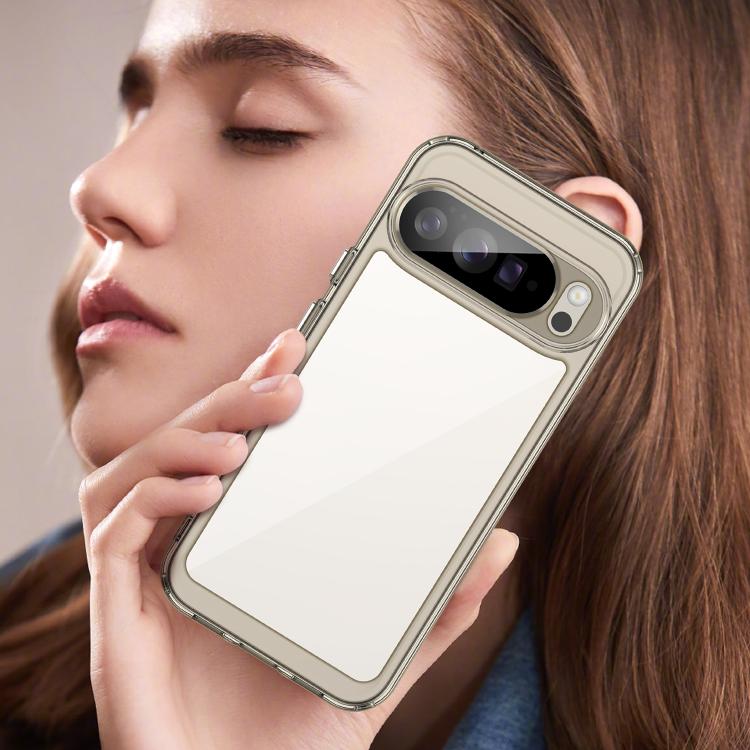 For Google Pixel 10 Pro XL Colorful Series Acrylic Hybrid TPU Phone Case