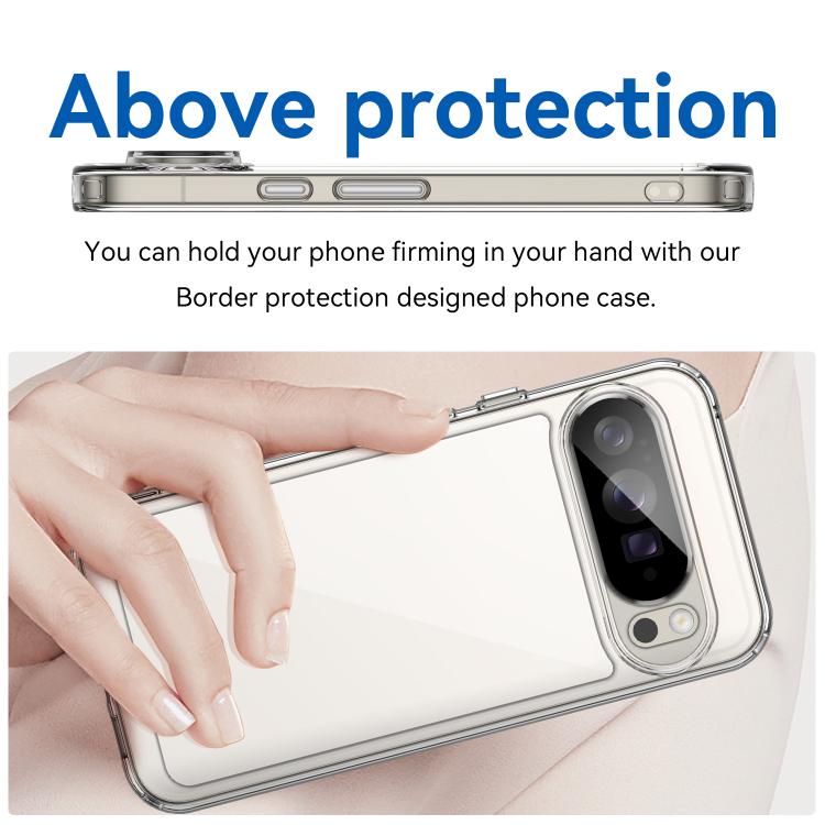 For Google Pixel 10 Pro XL Colorful Series Acrylic Hybrid TPU Phone Case