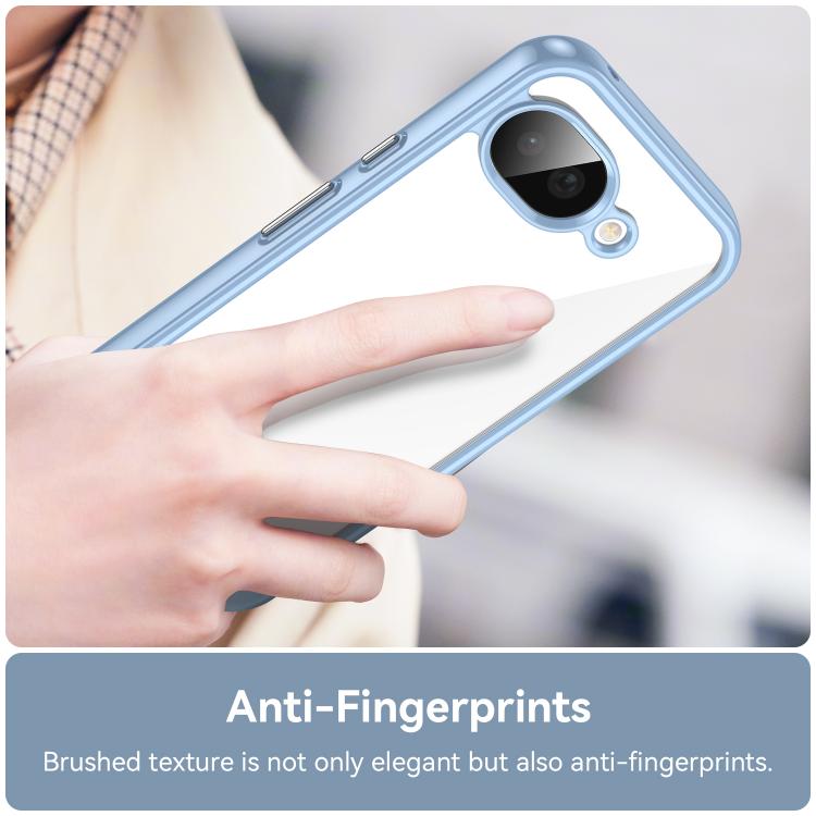 For Google Pixel 10a Colorful Series Acrylic Hybrid TPU Phone Case