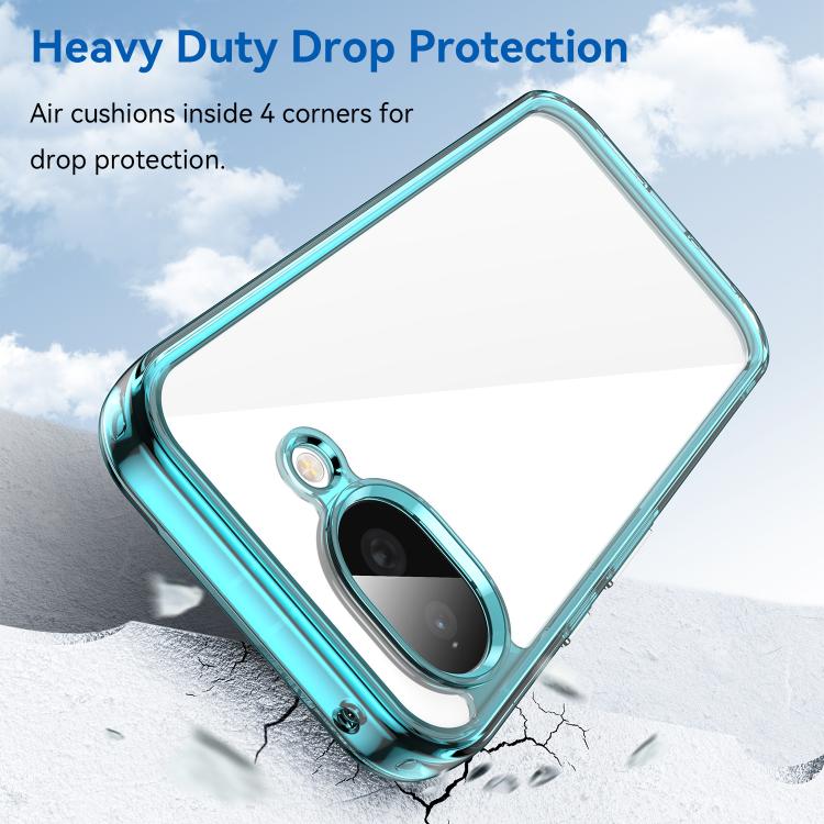 For Google Pixel 10a Colorful Series Acrylic Hybrid TPU Phone Case