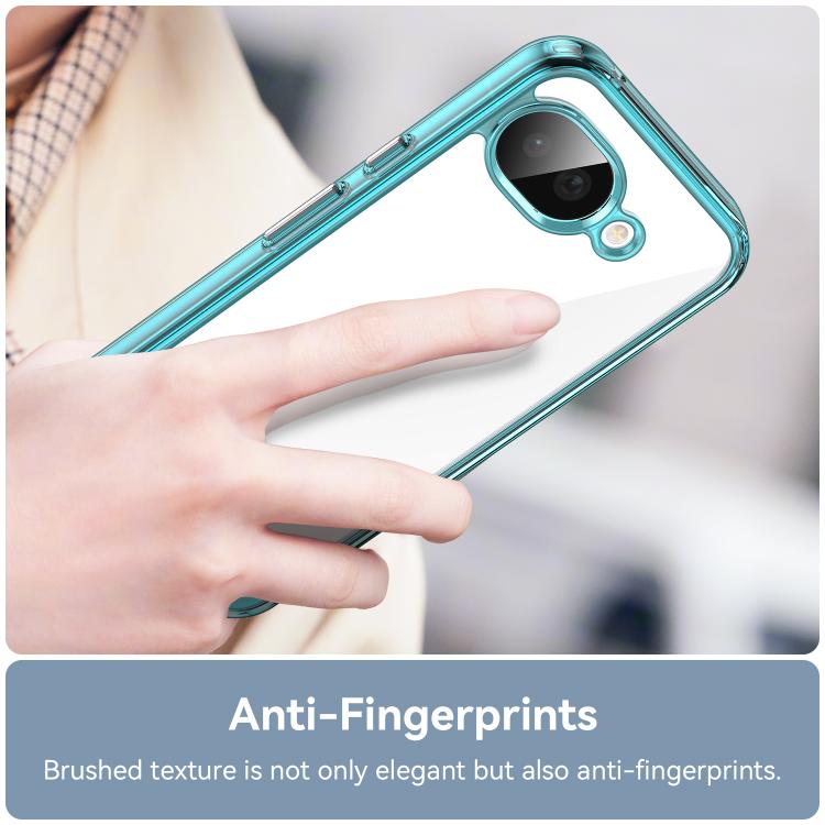 For Google Pixel 10a Colorful Series Acrylic Hybrid TPU Phone Case