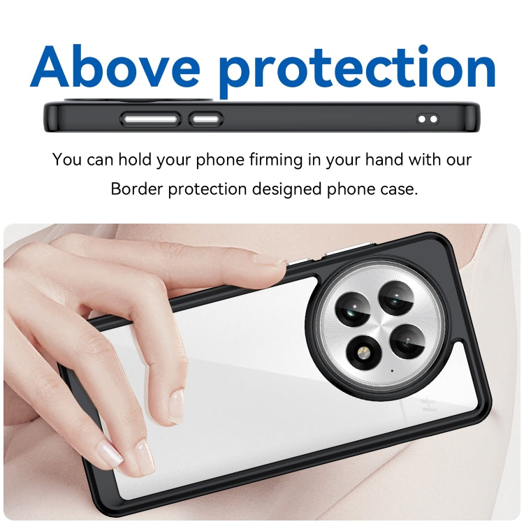For OnePlus 13 Colorful Series Acrylic Hybrid TPU Phone Case