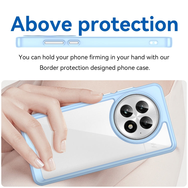 For OnePlus 13 Colorful Series Acrylic Hybrid TPU Phone Case