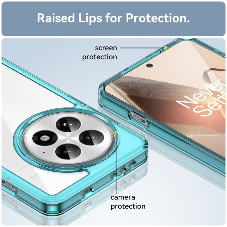 For OnePlus 13 Colorful Series Acrylic Hybrid TPU Phone Case