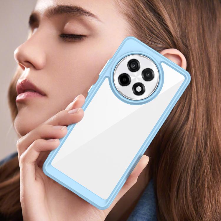 For OnePlus 13R Colorful Series Acrylic Hybrid TPU Phone Case