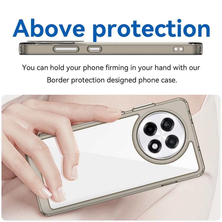 For OnePlus 13R Colorful Series Acrylic Hybrid TPU Phone Case