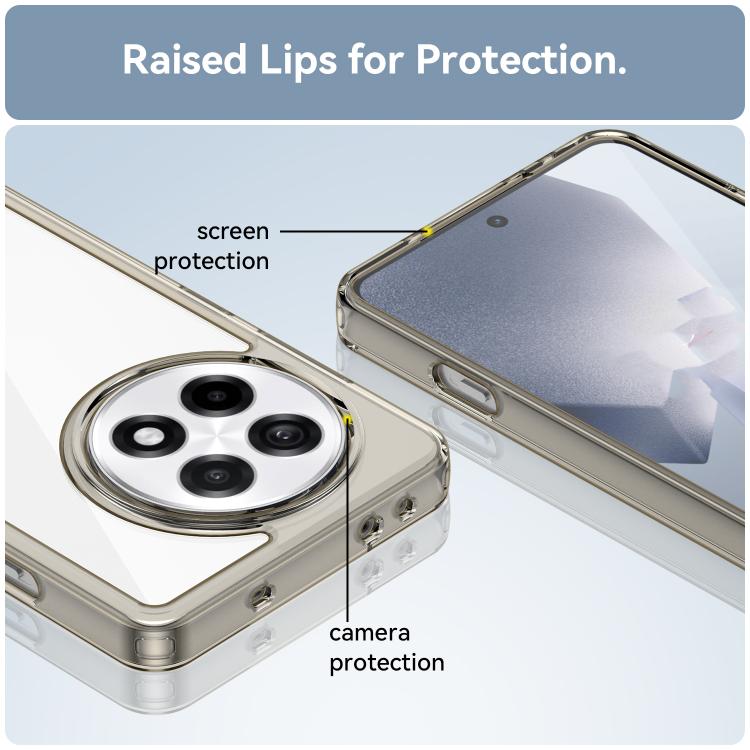 For OnePlus 13R Colorful Series Acrylic Hybrid TPU Phone Case
