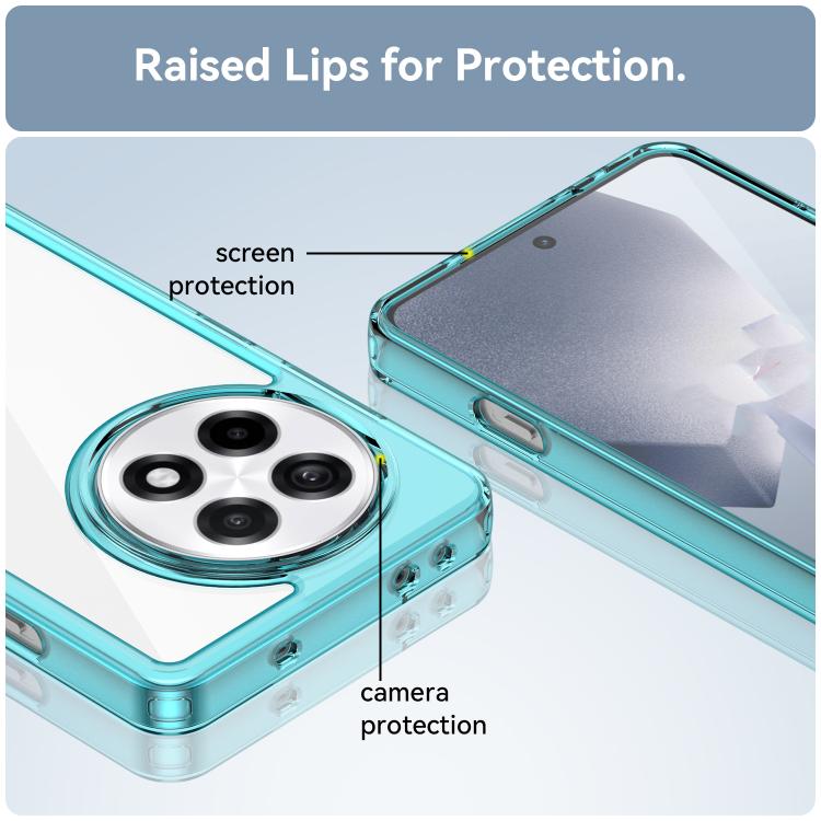 For OnePlus 13R Colorful Series Acrylic Hybrid TPU Phone Case