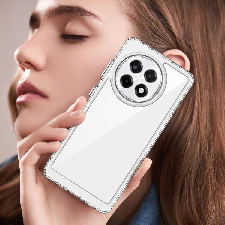 For OnePlus 13R Colorful Series Acrylic Hybrid TPU Phone Case