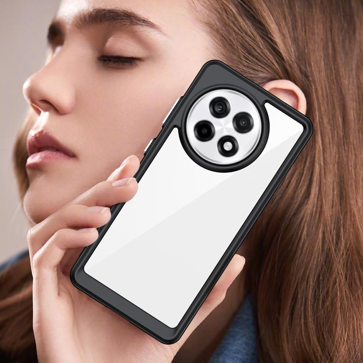 For OnePlus Ace 5 Pro 5G Colorful Series Acrylic Hybrid TPU Phone Case