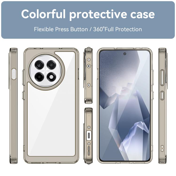 For OnePlus Ace 5 Pro 5G Colorful Series Acrylic Hybrid TPU Phone Case