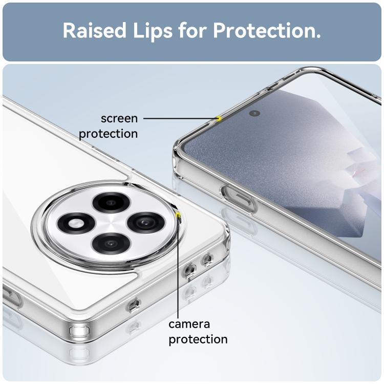 For OnePlus Ace 5 Pro 5G Colorful Series Acrylic Hybrid TPU Phone Case