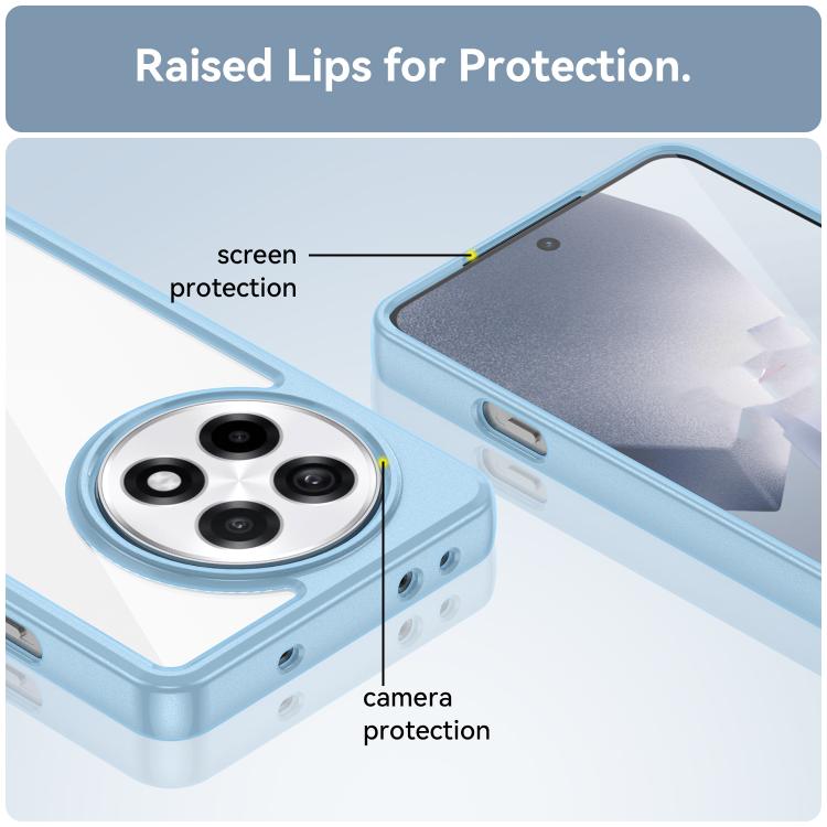 For OnePlus Ace 5 5G Colorful Series Acrylic Hybrid TPU Phone Case