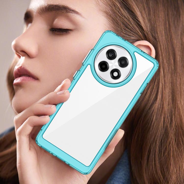 For OnePlus Ace 5 5G Colorful Series Acrylic Hybrid TPU Phone Case