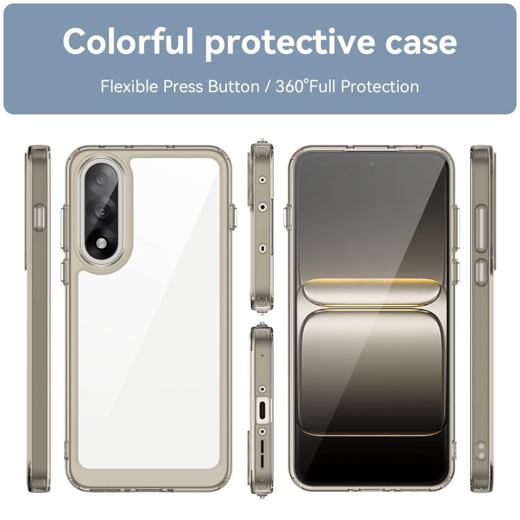 For OnePlus Nord 5 5G Colorful Series Acrylic Hybrid TPU Phone Case