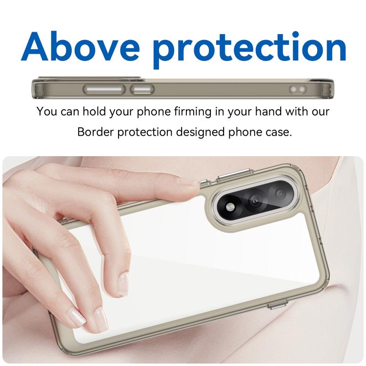 For OnePlus Nord 5 5G Colorful Series Acrylic Hybrid TPU Phone Case