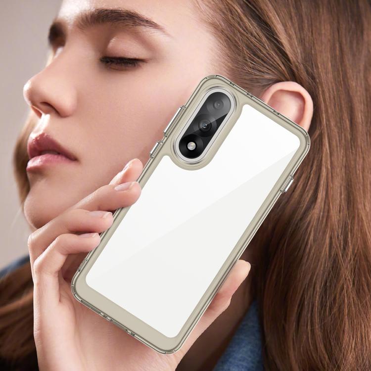 For OnePlus Nord 5 5G Colorful Series Acrylic Hybrid TPU Phone Case