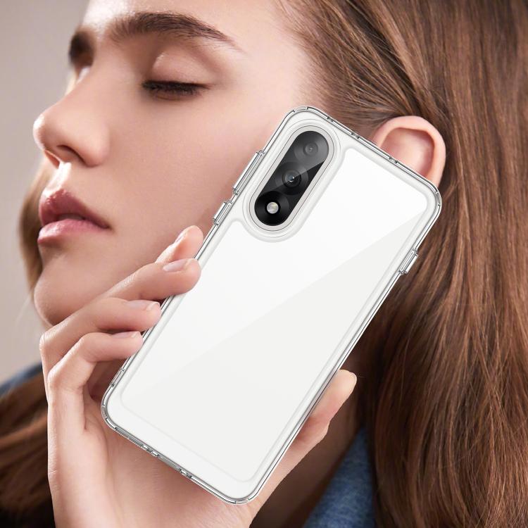 For OnePlus Nord 5 5G Colorful Series Acrylic Hybrid TPU Phone Case