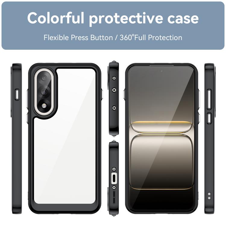For OnePlus Ace 5 Ultra Colorful Series Acrylic Hybrid TPU Phone Case