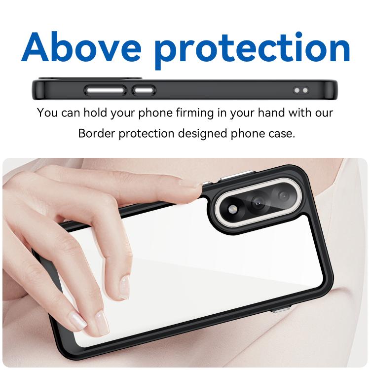 For OnePlus Ace 5 Ultra Colorful Series Acrylic Hybrid TPU Phone Case