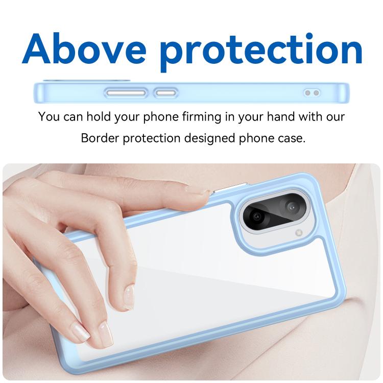 For OnePlus Nord CE5 5G Colorful Series Acrylic Hybrid TPU Phone Case