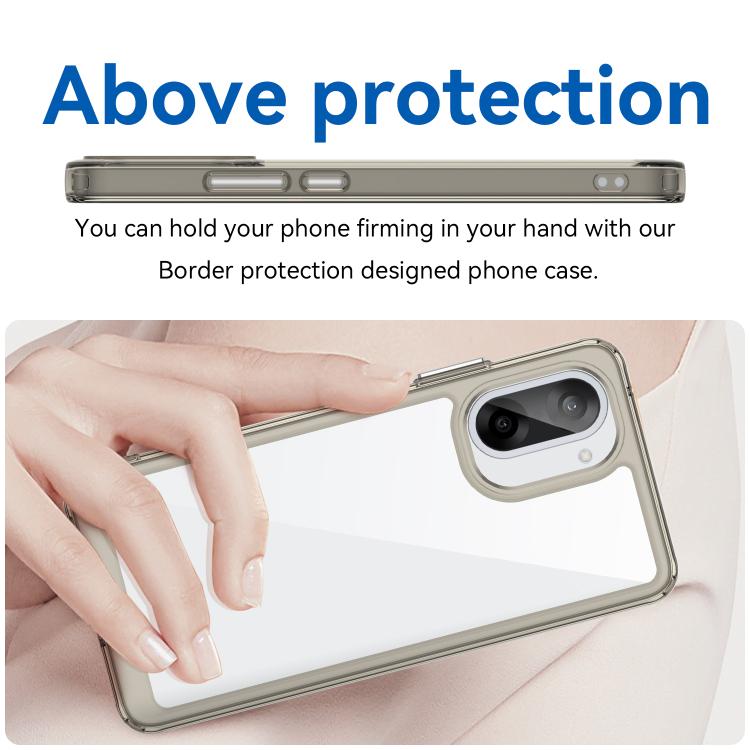 For OnePlus Nord CE5 5G Colorful Series Acrylic Hybrid TPU Phone Case