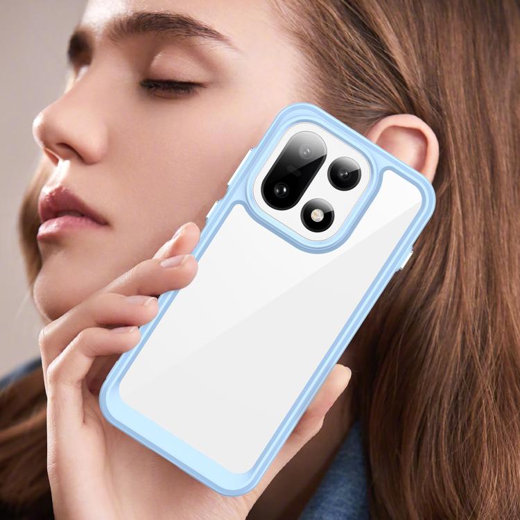 For OnePlus 15 Colorful Series Acrylic Hybrid TPU Phone Case