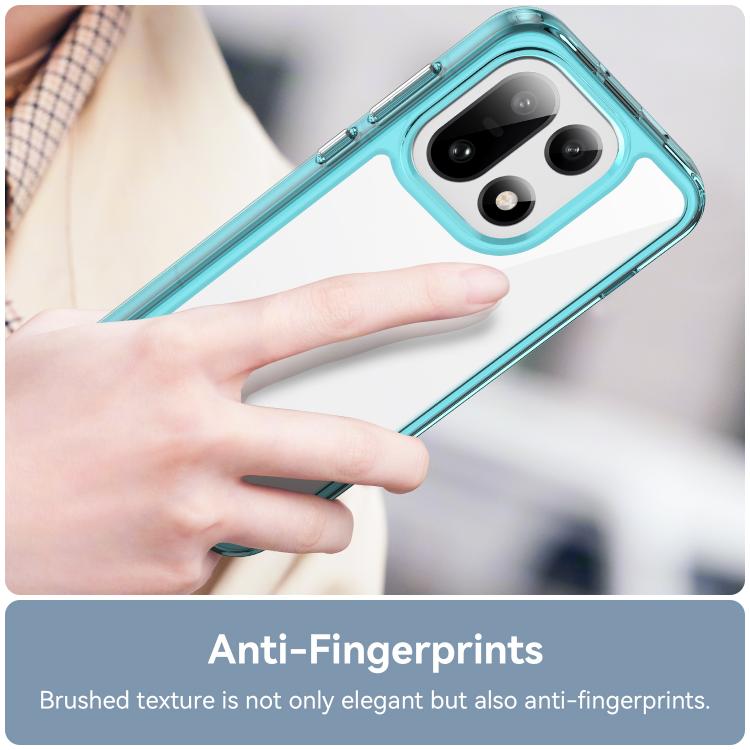 For OnePlus 15 Colorful Series Acrylic Hybrid TPU Phone Case