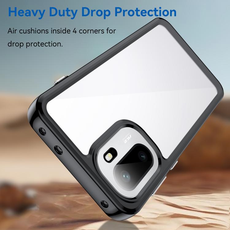 For OnePlus Ace 6 5G Colorful Series Acrylic Hybrid TPU Phone Case