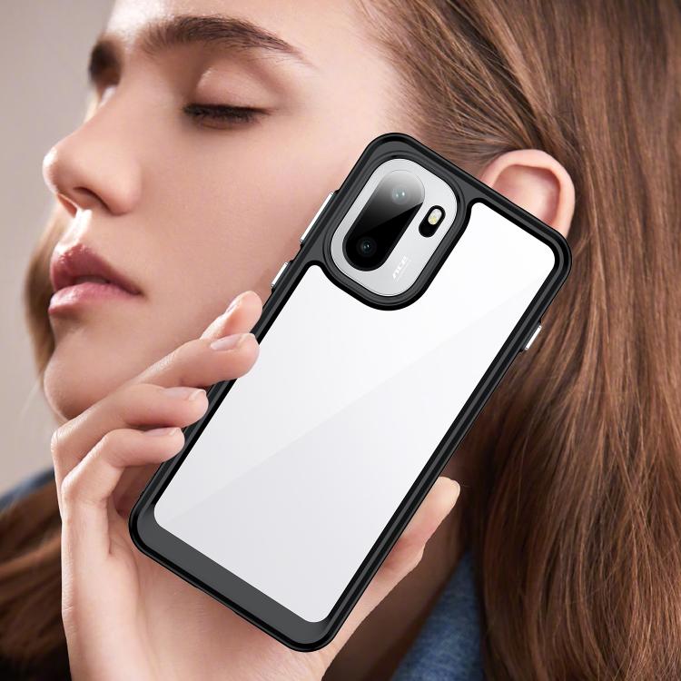 For OnePlus Ace 6 5G Colorful Series Acrylic Hybrid TPU Phone Case